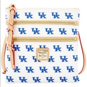 Dooney & Bourke Triple Zip Crossbody with Strap
